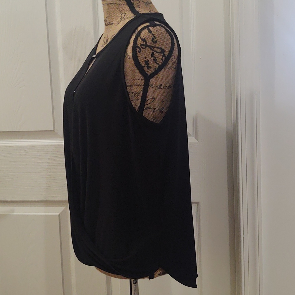 Michael Kors Women Dress Top Blouse | Medium | Black - Picture 4 of 9